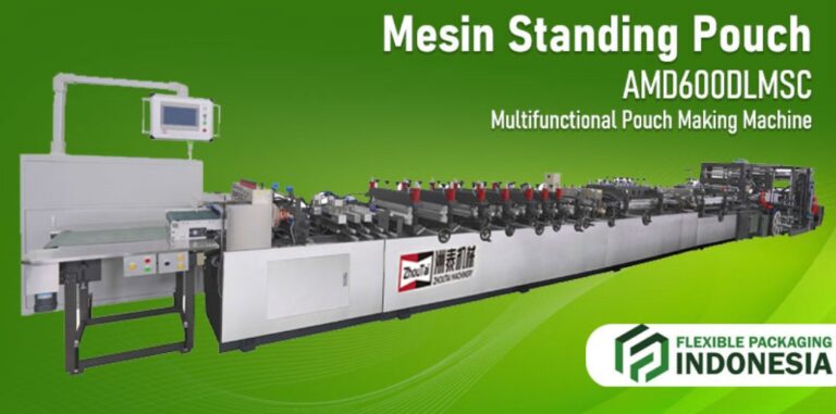 AMD600HLMSC: Mesin Pouch Serba Bisa yang Bantu Pabrik Lebih Ramah Lingkungan