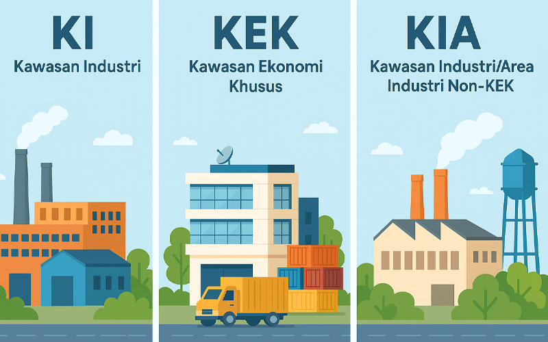 Perbedaan Kawasan Industri, KEK, dan KIA: Mana yang Paling Cocok untuk Bisnis?