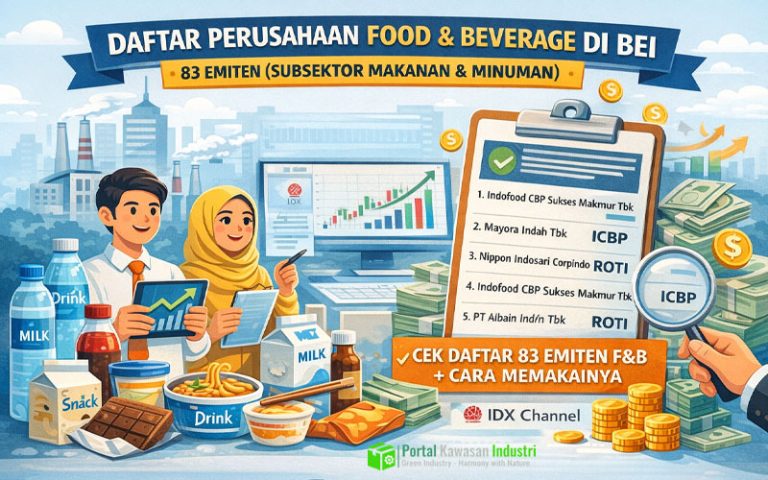 83 Perusahaan Food and Beverage yang Terdaftar di BEI (Subsektor Makanan & Minuman): Daftar Lengkap + Cara Memakainya