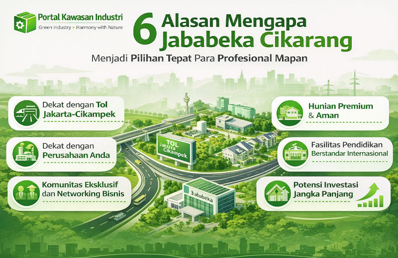 6 Alasan Mengapa Jababeka Cikarang Menjadi Pilihan Tepat Para Profesional Mapan