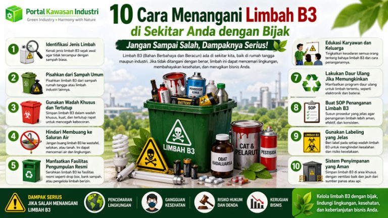 10 Cara Menangani Limbah B3 di Sekitar Anda dengan Bijak (Jangan Sampai Salah, Dampaknya Serius!)