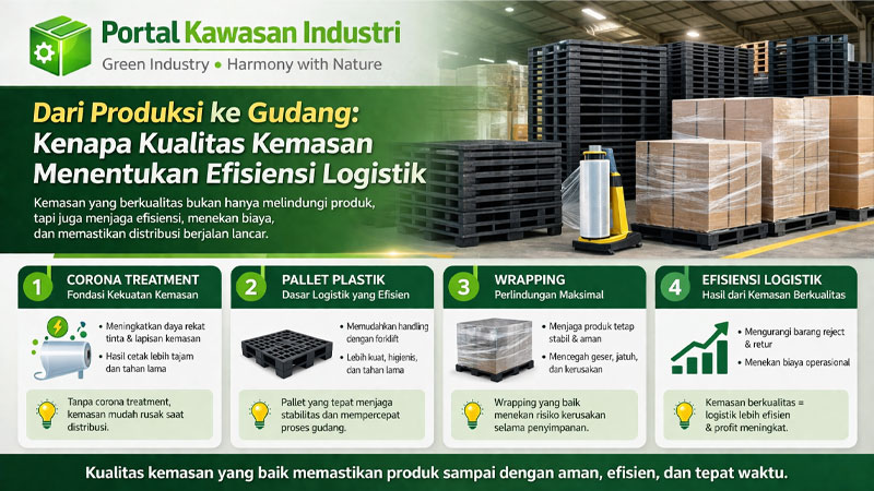 Dari Produksi ke Gudang: Kenapa Kualitas Kemasan Menentukan Efisiensi Logistik