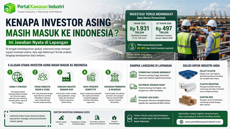 Kenapa Investor Asing Masih Masuk ke Indonesia? Ini Jawaban Nyata di Lapangan