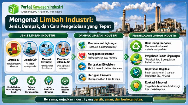 Mengenal Limbah Industri: Jenis, Dampak, dan Cara Pengelolaan yang Tepat