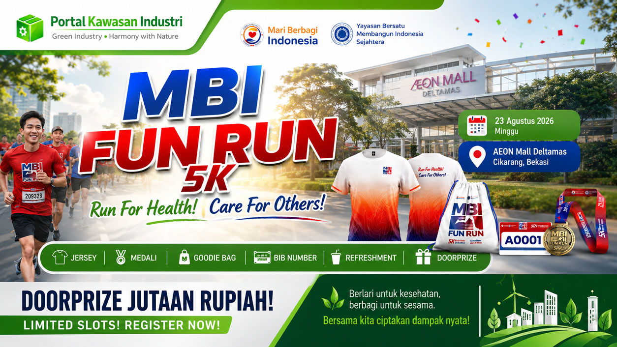 Fun Run Cikarang 2026: MBI Fun Run Bekasi Hadir dengan Konsep Sehat, Seru, dan Peduli Sesama